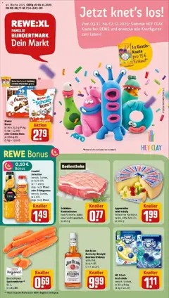 Vorschau von dem Prospekt des Geschäftes Rewe, gültig ab dem 02.11.2025