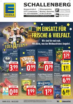 Vorschau von dem Prospekt des Geschäftes Edeka, gültig ab dem 01.12.2025