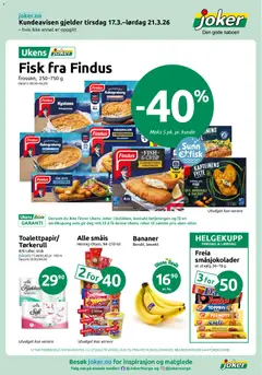 Forhåndsvis Joker kundeavis fra butikk Joker gyldig fra 17/03/2026