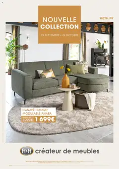 Prévisualisation de Catalogue du magasin H&H formulaire valide 29/09/2025