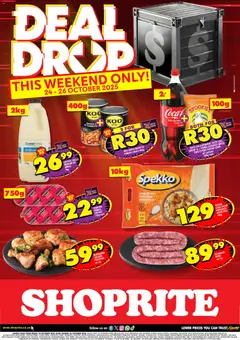 Preview of Shoprite flyer valid from 24/10/2025