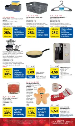 Náhľad Tesco letáku platného od 03.12.2025 | Strana: 47