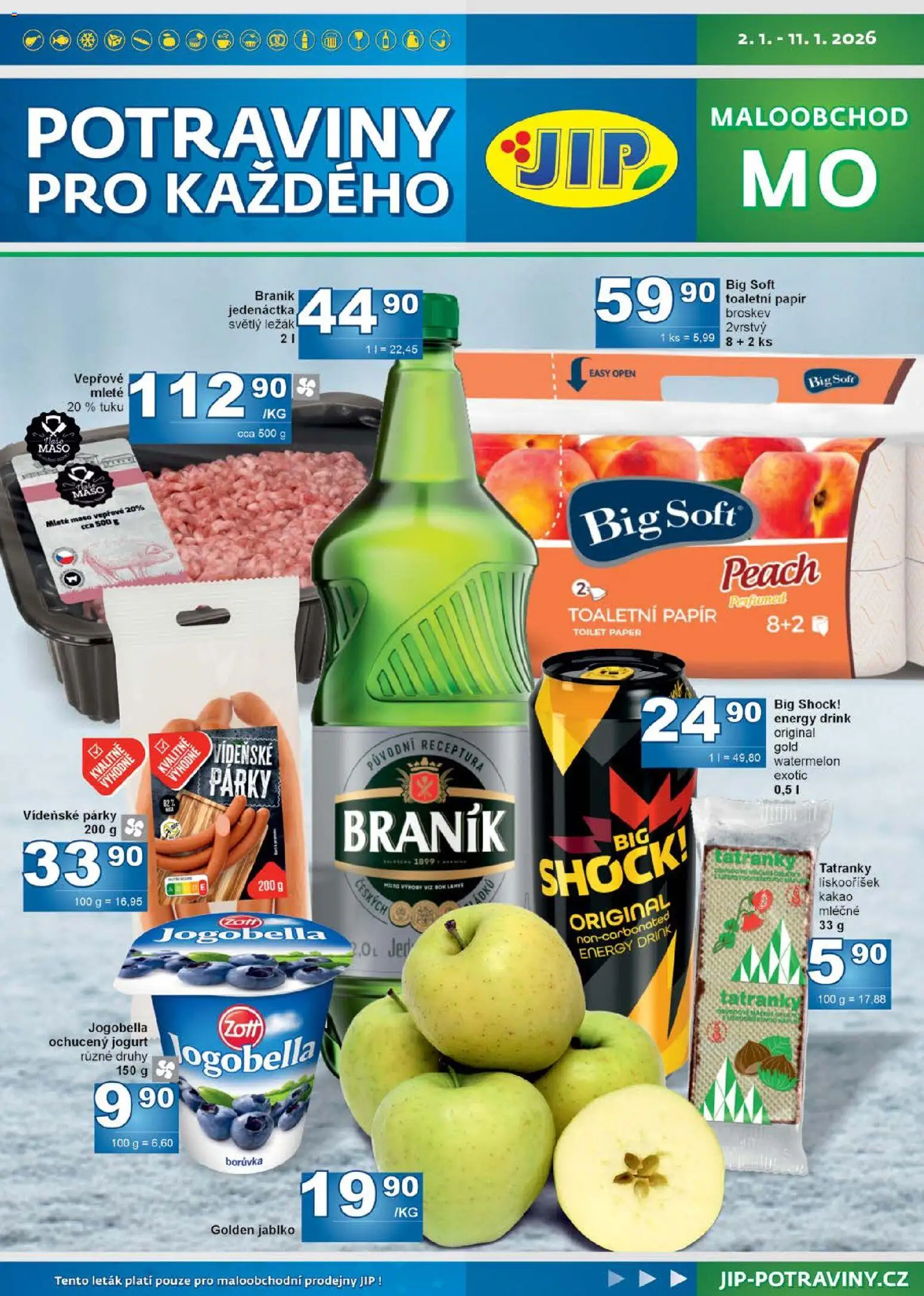 Náhled nabídky: Jip Leták platný od 02.01.2026