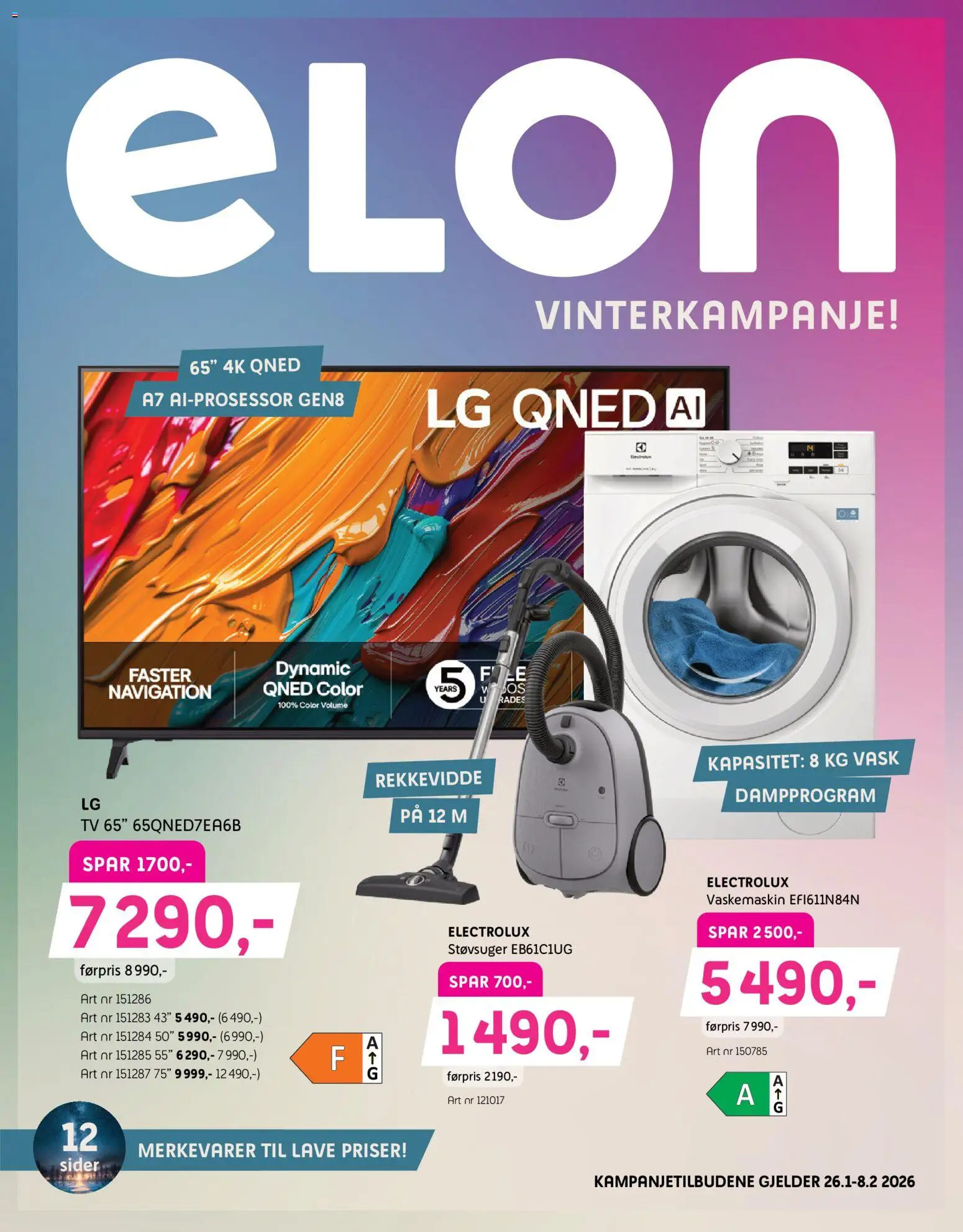 Forhåndsvis Kundeavis fra butikk Elon gyldig fra 26/01/2026