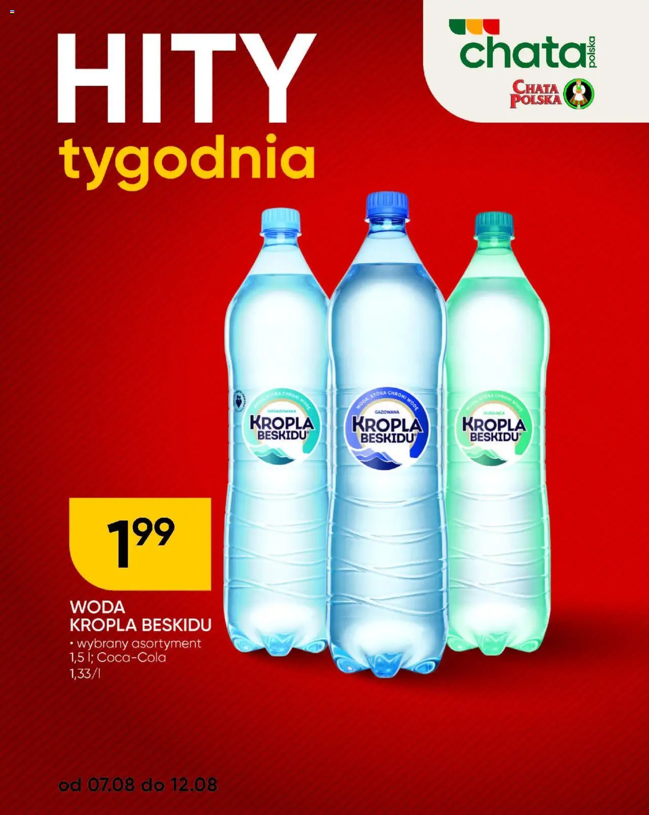 Chata Polska Gazetka od 07.08.2025 - Nowa Gazetka - Numer strony 1 - Woda