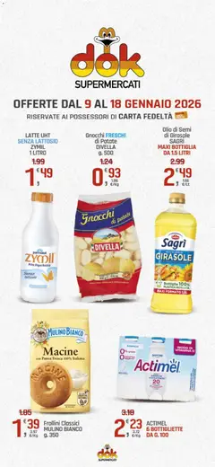 Anteprima dell'opuscolo Volantino Ortanova e Pulsano dal negozio DOK valido da 09/01/2026