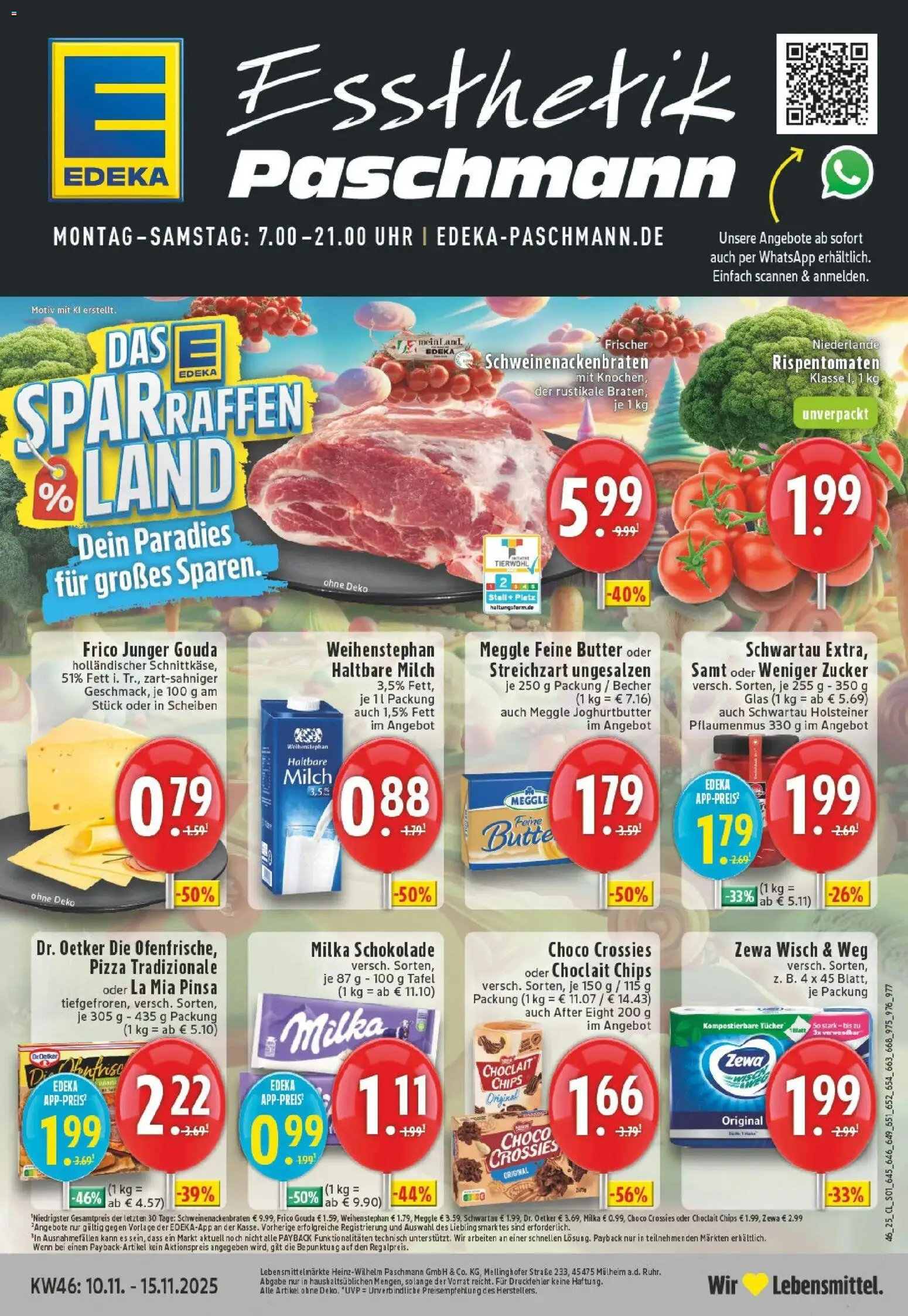 Vorschau von dem Prospekt des Geschäftes Edeka, gültig ab dem 10.11.2025
