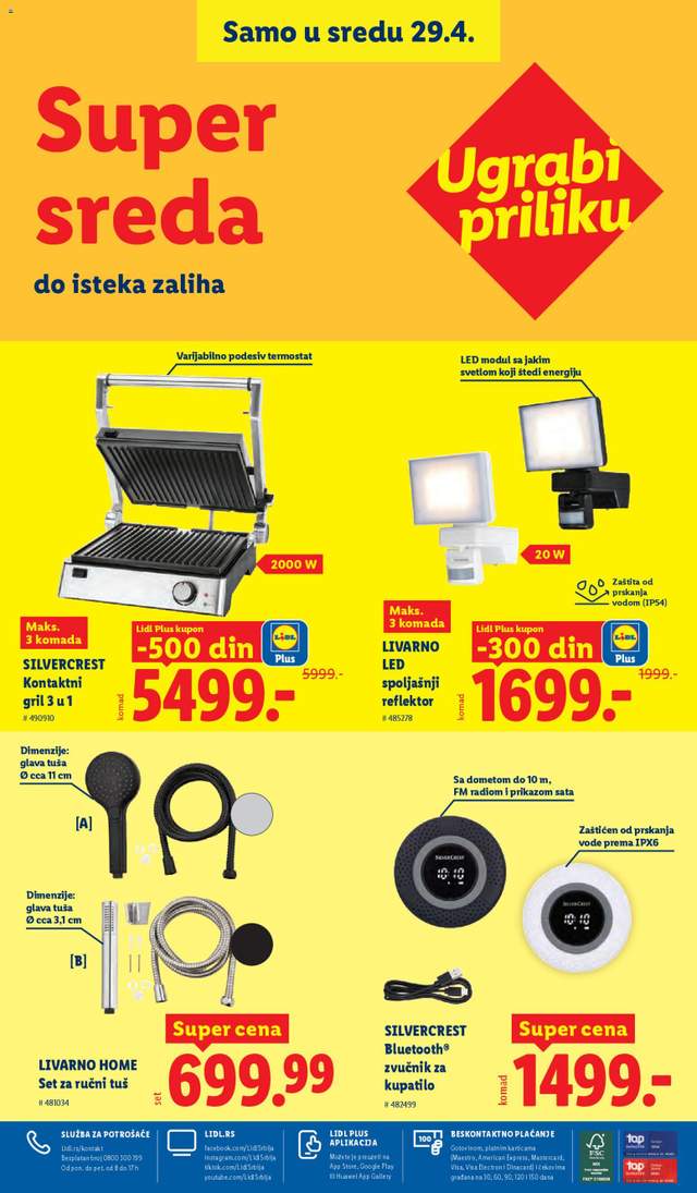 Novi Lidl katalog od 23.04.