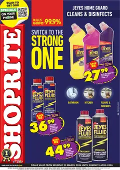 Preview of Shoprite flyer valid from 23/03/2026