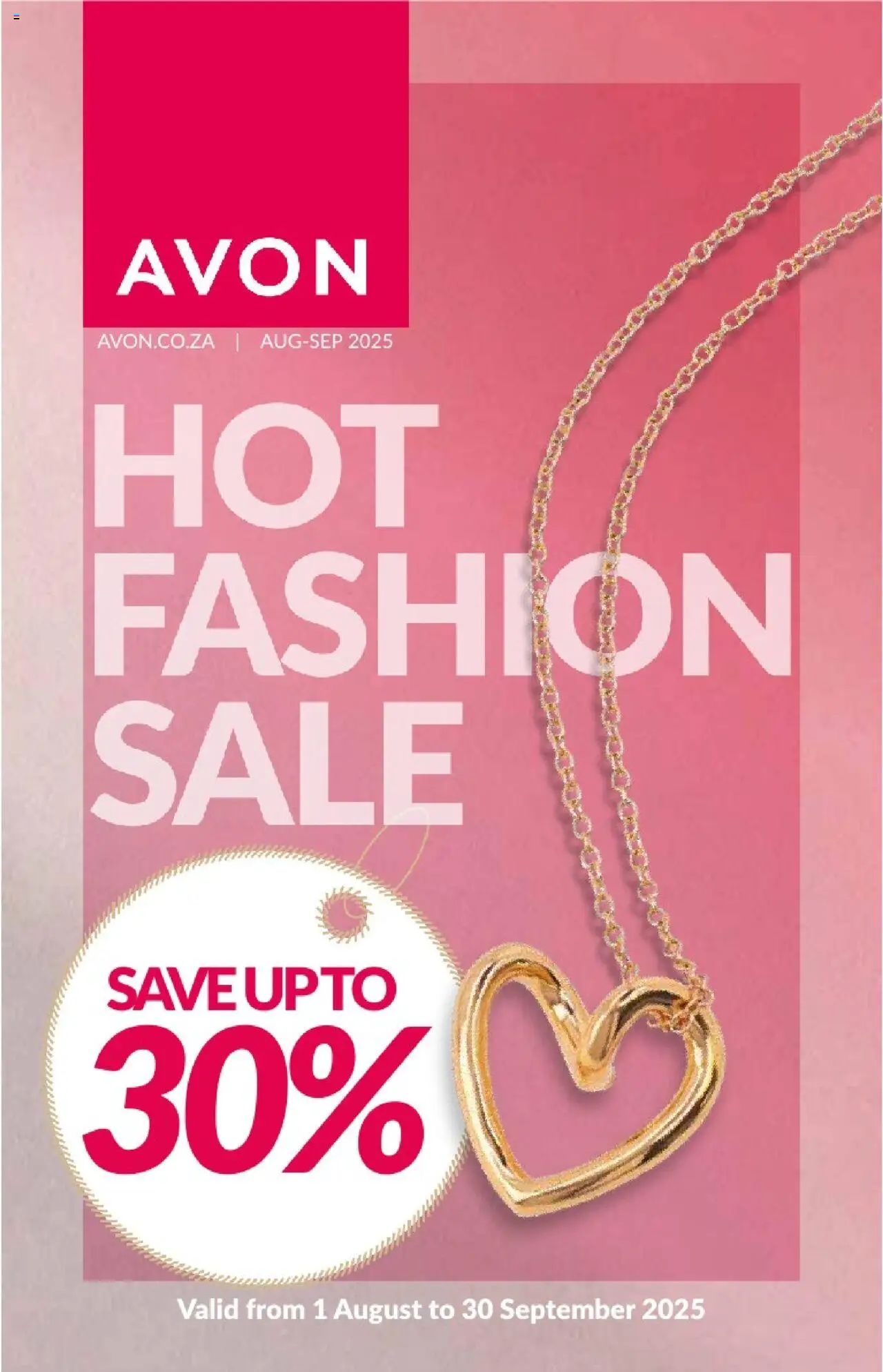 Avon Hot Fashion Sale from 01/08 - 30/09/2025 > Promotions