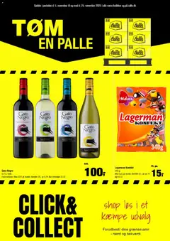 Eksempel på tilbudsavis Tøm en palle fra butik Calle gyldig fra 05/11/2025