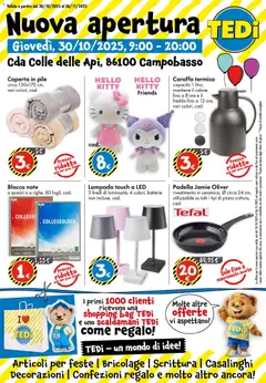 Anteprima dell'opuscolo TEDi volantino fino al 31.10.2025 dal negozio TEDi valido da 30/10/2025