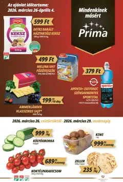 CBA Príma - CBA Príma akciós újság megtekintése, amely érvényes 2026.03.26.-től