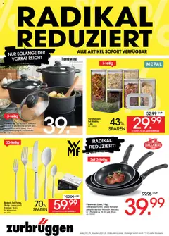Vorschau von dem Prospekt des Geschäftes Zurbrüggen, gültig ab dem 01.08.2025