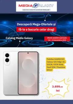 Previzualizarea de cataloage: Media Galaxy Catalog nou valabil de la 04.12.2025