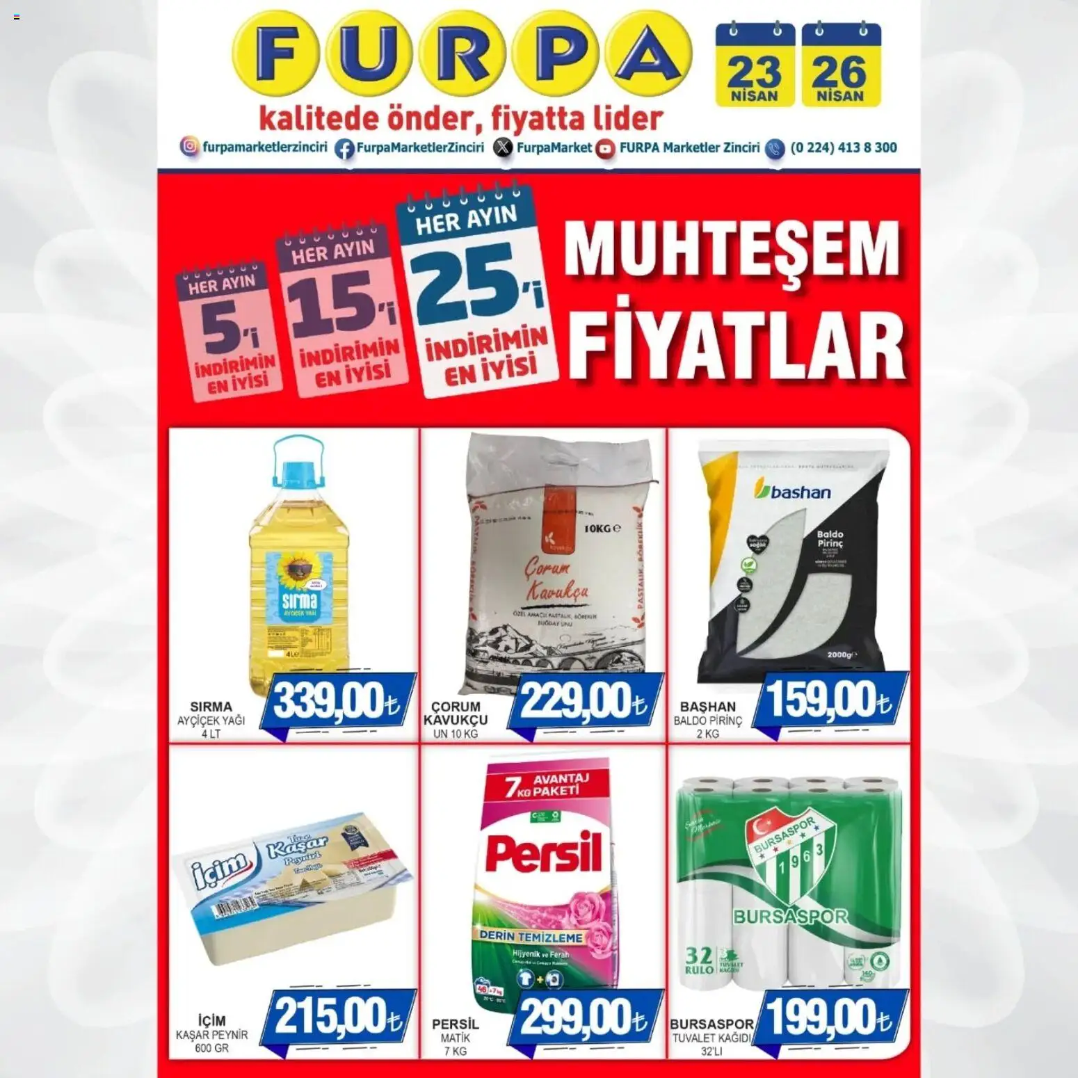 Furpa Furpa Katalog 23.04.2026 - Broşürünün önizlemesi