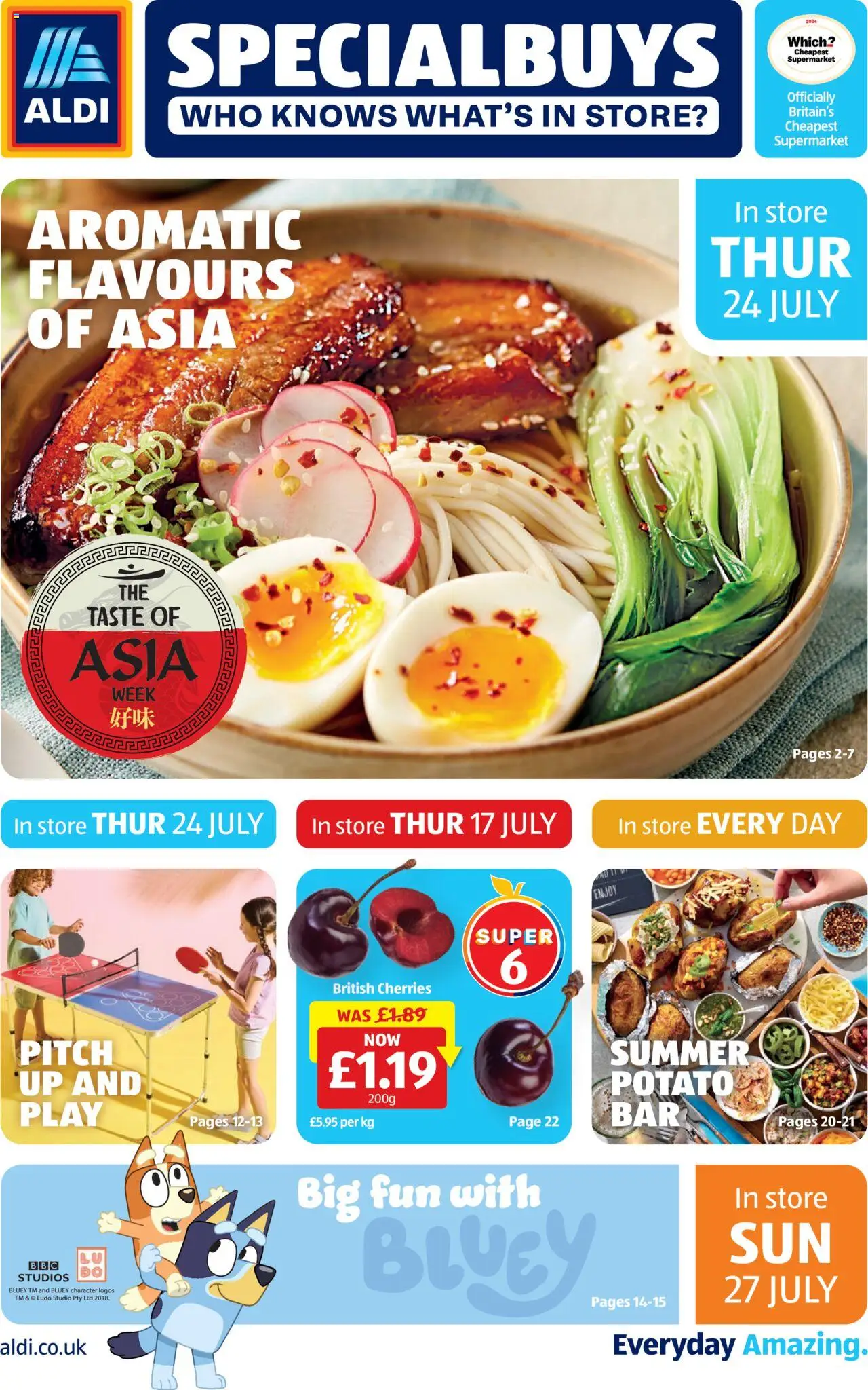 Aldi shop Weekly offers Scottish Specialbuys valid from 24/07/2025 - Page number 1