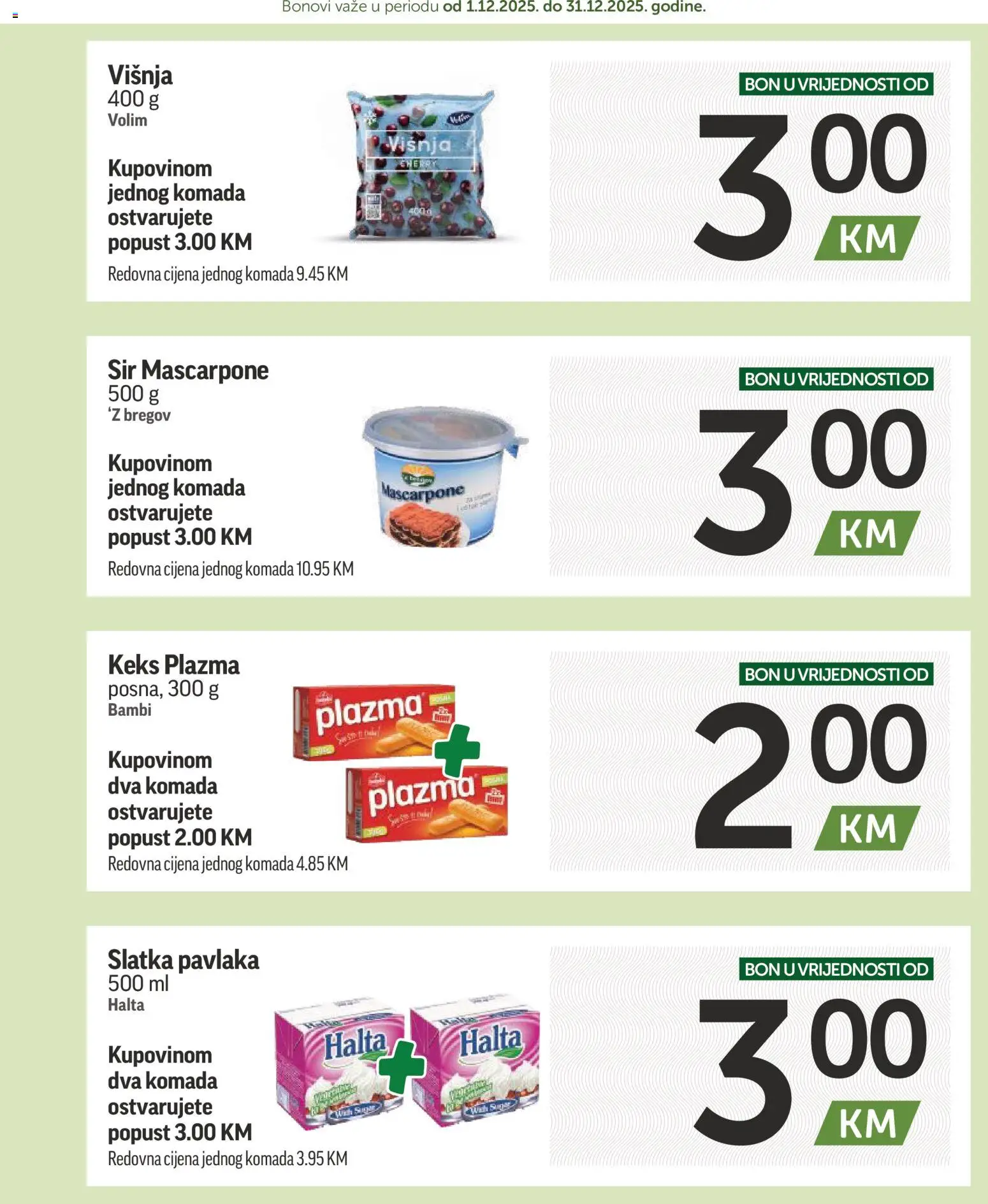 Pregled letka Super BONbonjera trgovine Crvena jabuka vrijedi od 2025.12.01