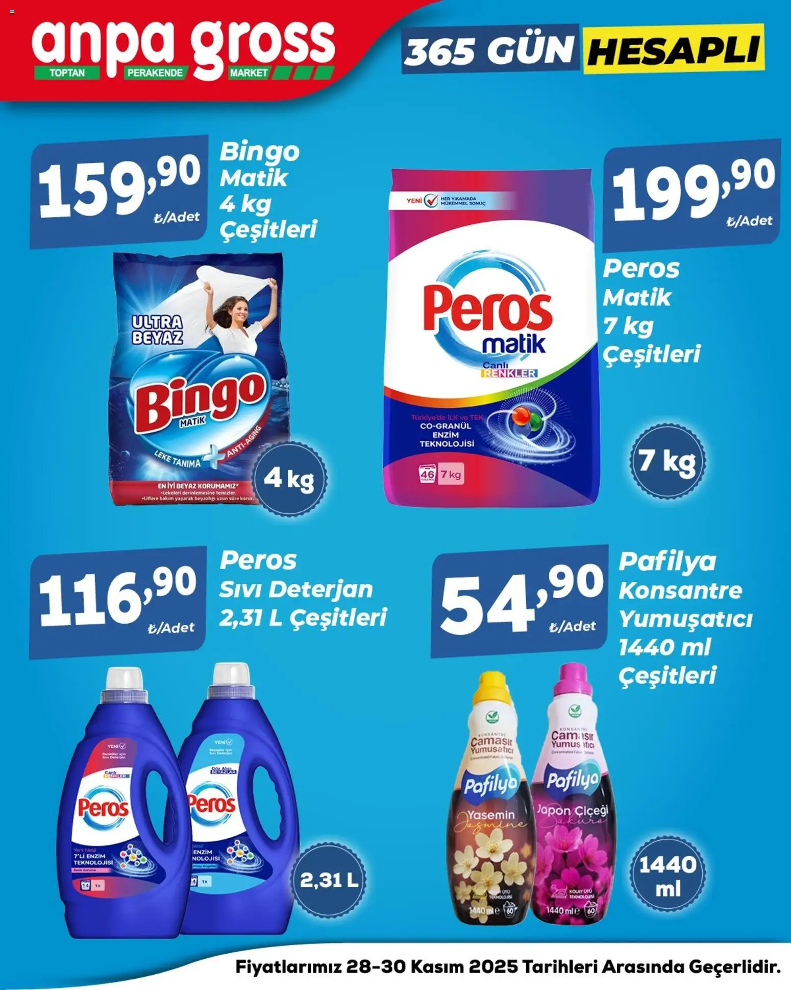 Anpa Gross İndirim 28.11.2025 - Broşürünün önizlemesi