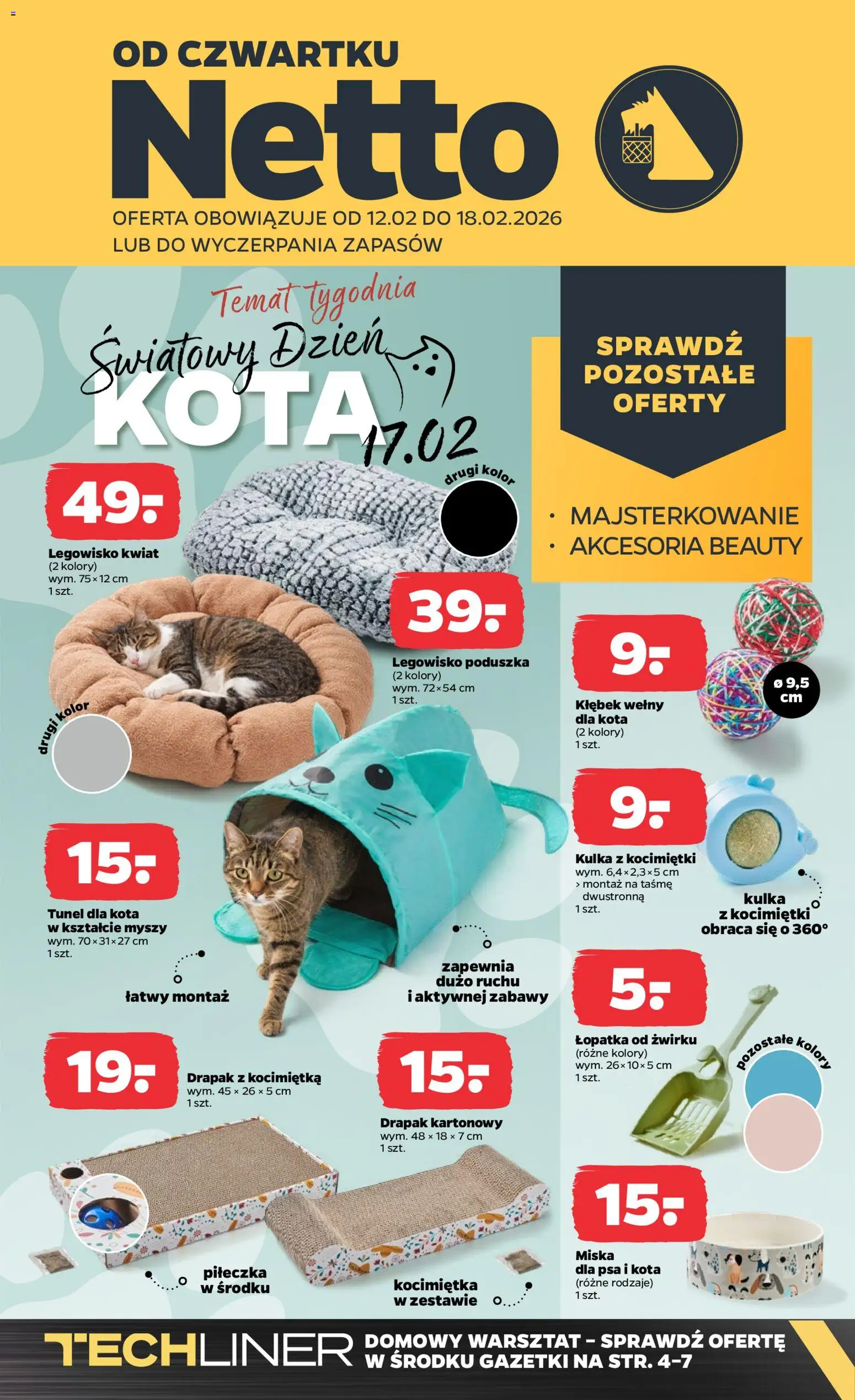 Pogląd gazetki "Gazetka Non Food" ze sklepu Netto ważnej od 12.02.2026