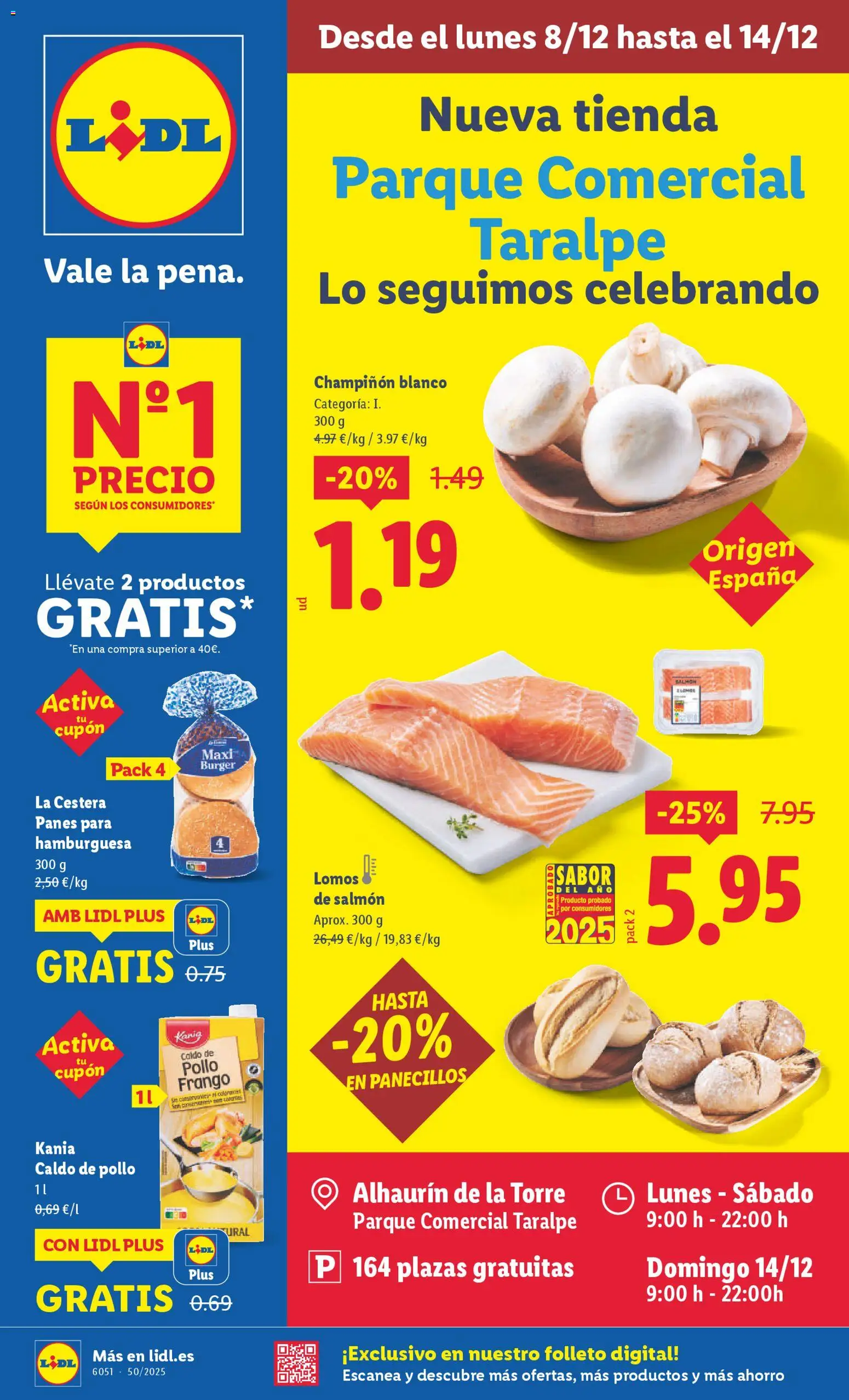 Vista previa del folleto de la tienda Lidl válido desde el 08/12/2025 