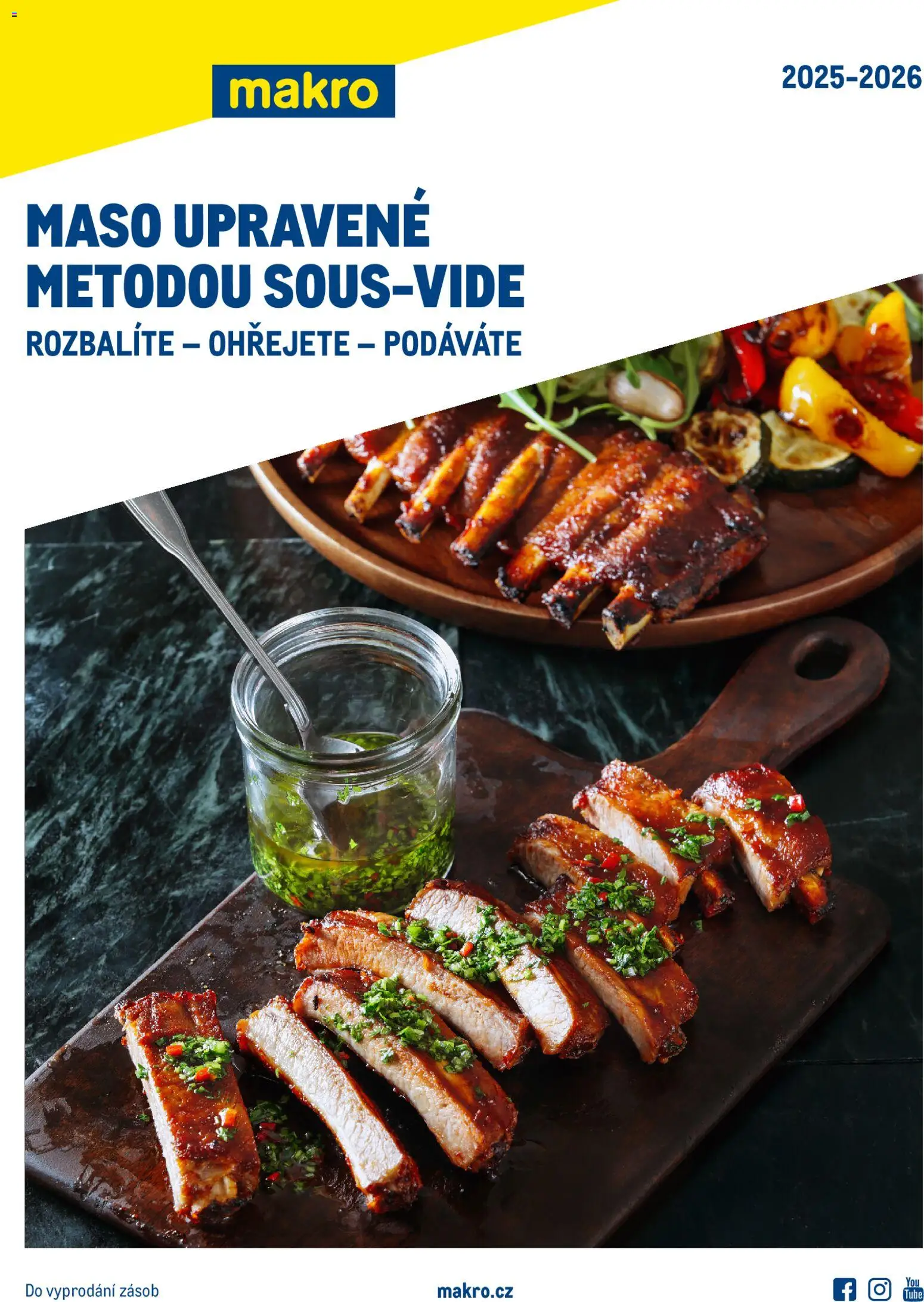 Náhled nabídky: Makro Leták - Maso upravené metodou sous-vide platný od 01.11.2025