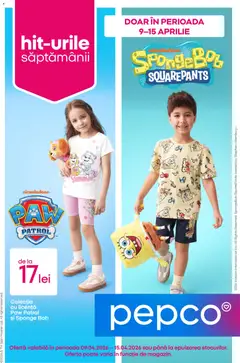 Previzualizarea de cataloage: Pepco Pepco Catalog valabil de la 09.04.2026