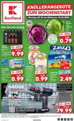 Vorschau von dem Prospekt des Geschäftes Kaufland, gültig ab dem 19.10.2025