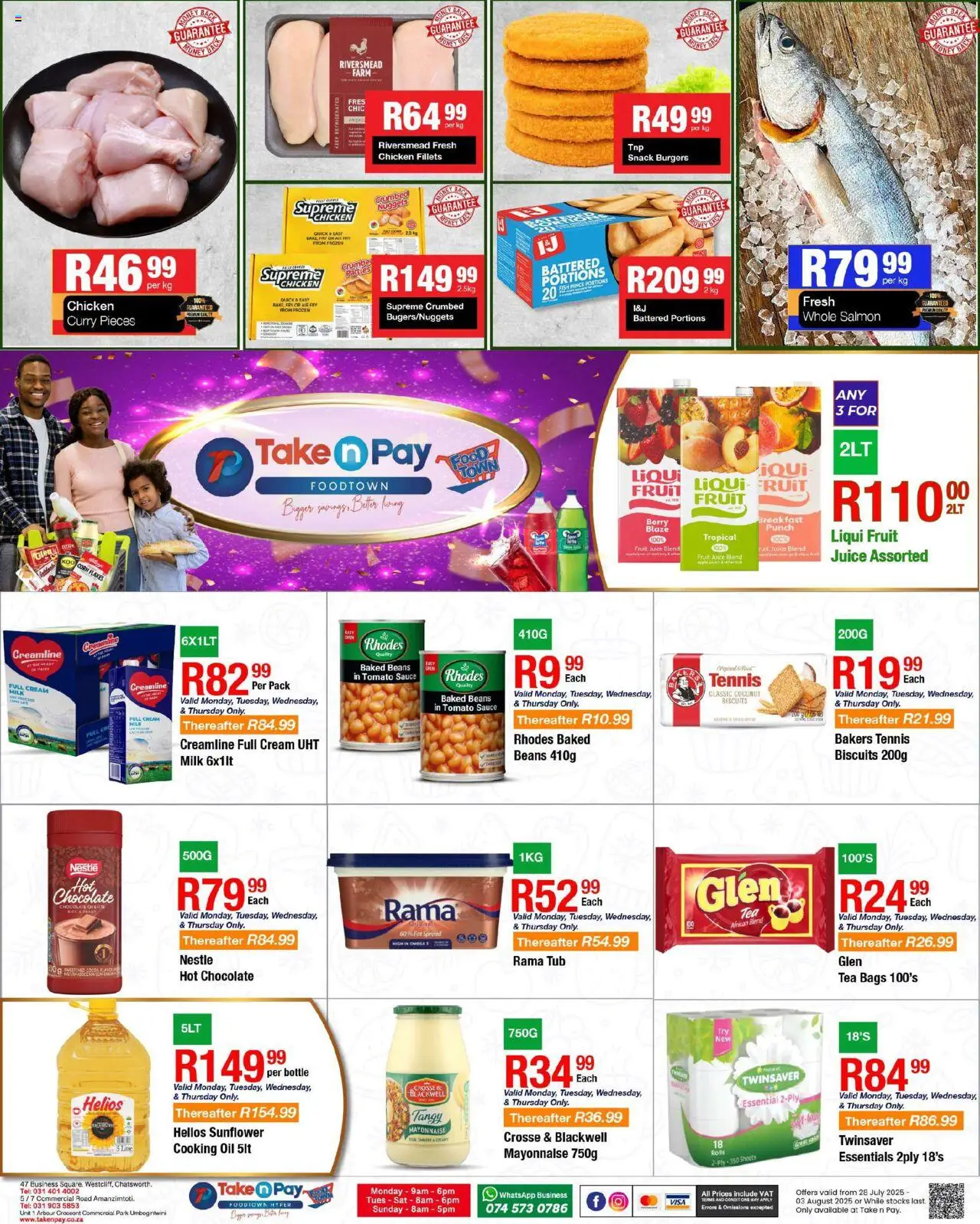 Take n Pay Specials from 28/07 - 03/08/2025 > Promotions