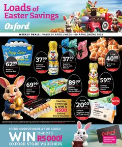 Preview of Oxford Freshmarket flyer valid from 01/04/2026