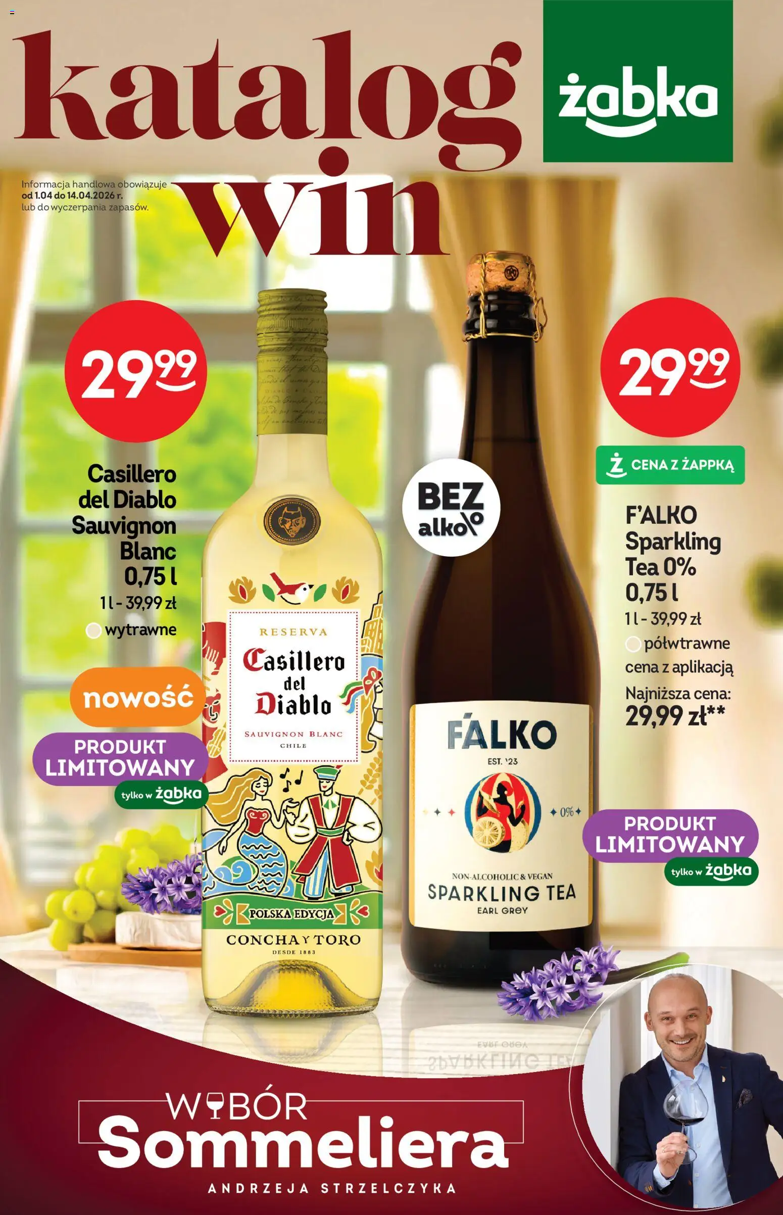 Pogląd gazetki "Żabka gazetka - Katalog win" ze sklepu Żabka ważnej od 01.04.2026