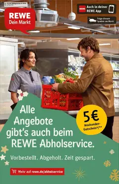 Vorschau von dem Prospekt des Geschäftes Rewe, gültig ab dem 01.12.2025