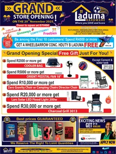 Preview of Laduma Hardware flyer valid from 20/11/2025