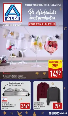 Voorbeeld van Non-food feest special van winkel Aldi geldig vanaf 17-12-2025