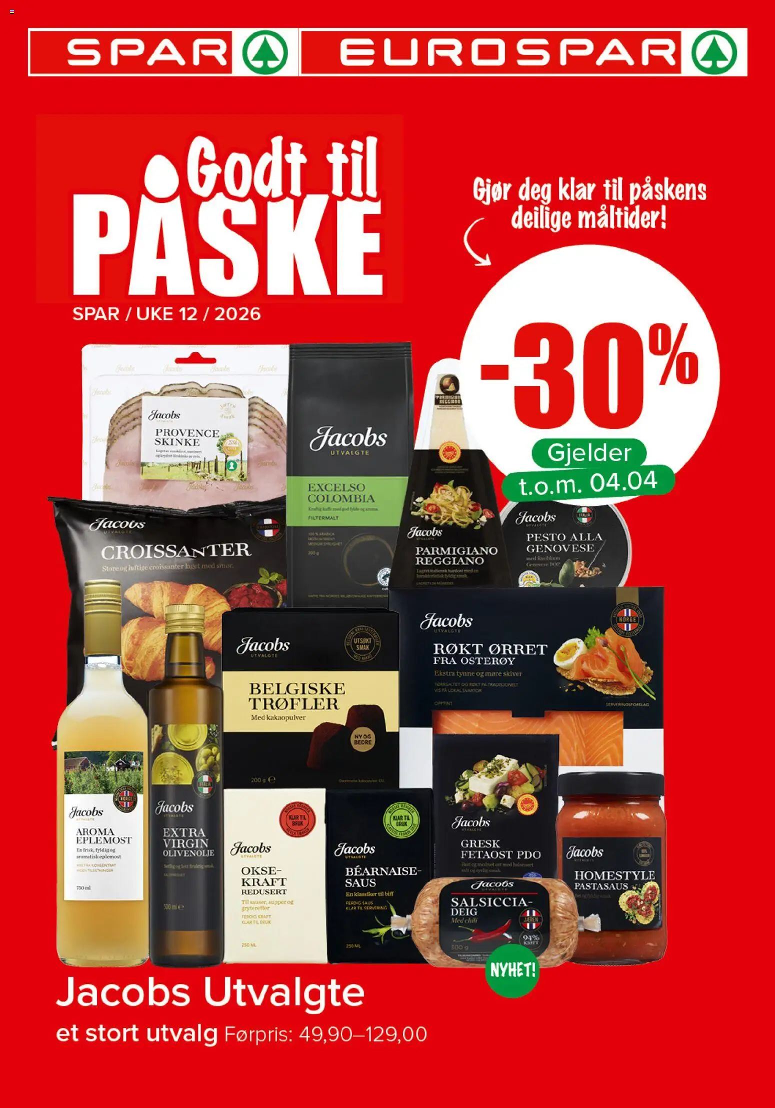 Forhåndsvis Spar God til Påske fra butikk Spar gyldig fra 19/03/2026