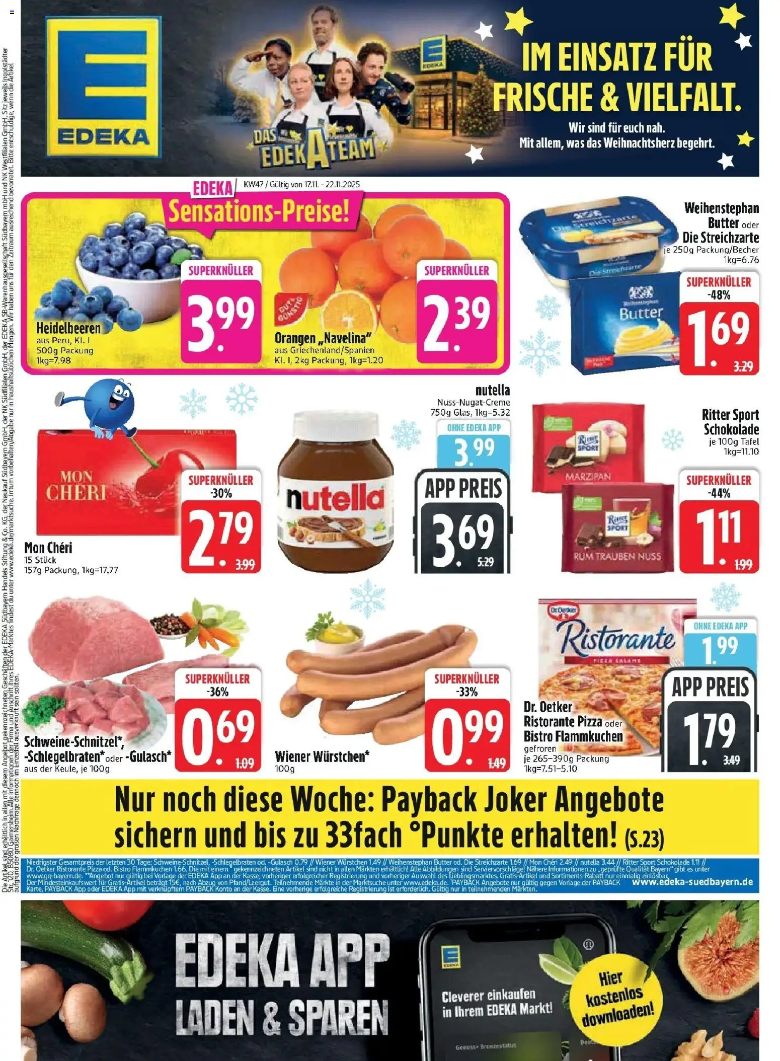 Vorschau von dem Prospekt des Geschäftes Edeka, gültig ab dem 16.11.2025
