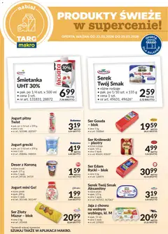 Pogląd gazetki "Makro gazetka - Oferta świeża w super cenach" ze sklepu Makro ważnej od 23.03.2026