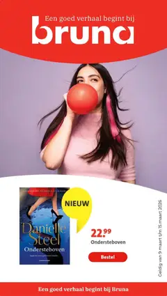 Voorbeeld van Bruna folder van winkel Bruna geldig vanaf 09-03-2026