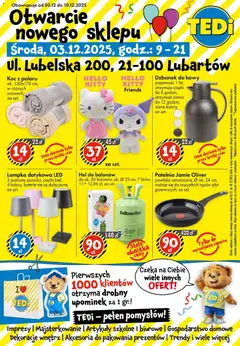 Pogląd gazetki "Lubartów" ze sklepu TEDi ważnej od 03.12.2025