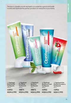 Preview of Oriflame Catalogue valid 01/11/2025 | Page: 75
