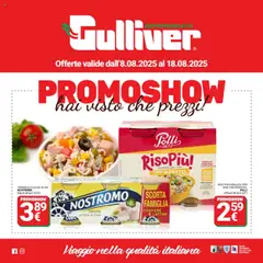 Anteprima dell'opuscolo Attuale volantino dal negozio Gulliver valido da 08/08/2025