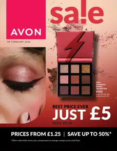 Preview of AVON Sale Flyer valid from 01/02/2026
