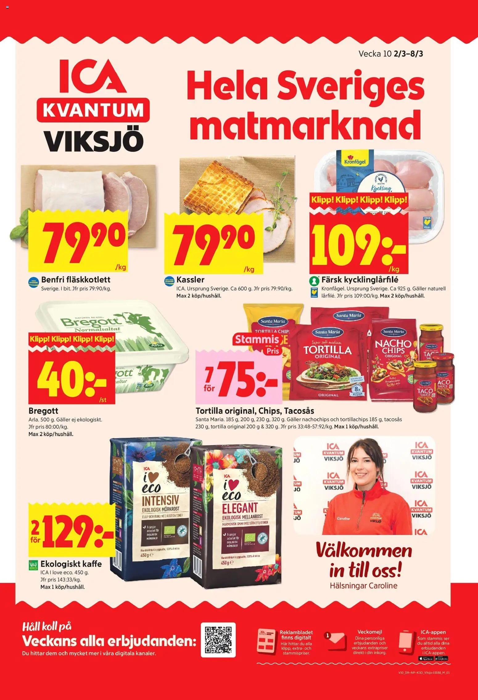 Förhandsgranska reklamblad Järfälla från butik ICA Kvantum gäller från 02/03/2026