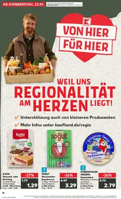 Vorschau von dem Prospekt des Geschäftes Kaufland, gültig ab dem 22.01.2026