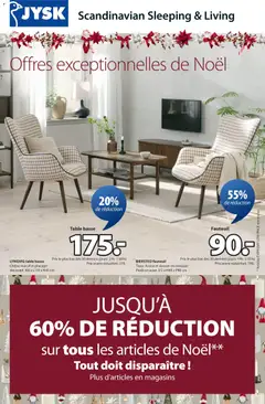 Voorbeeld van Publicité van winkel JYSK geldig vanaf 08/12/2025