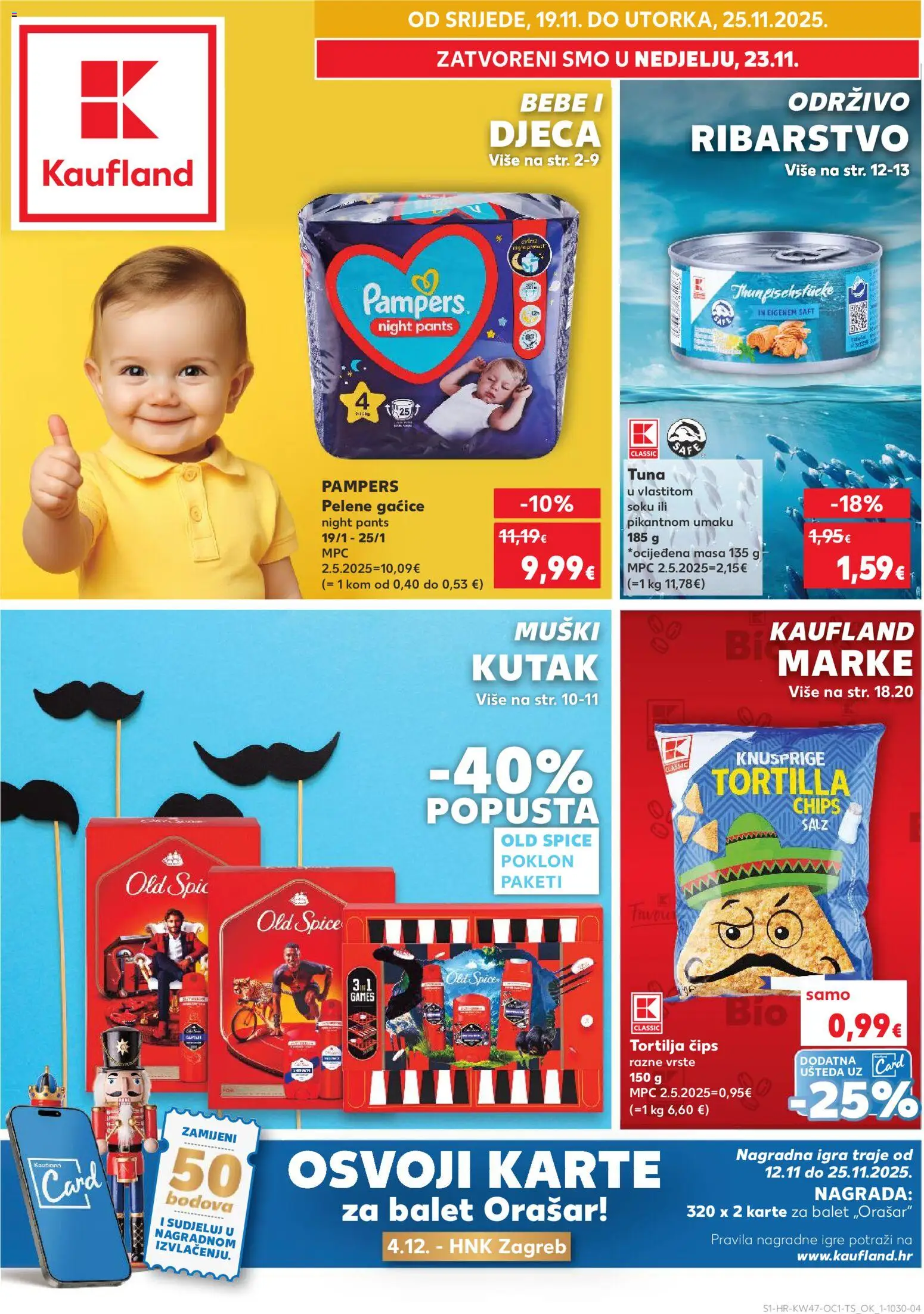 Pregled letka Rijeka Zamet trgovine Kaufland vrijedi od 19.11.2025