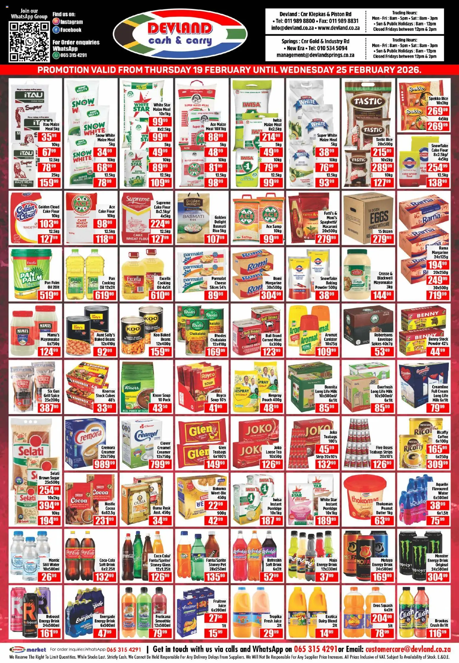 Preview of Devland flyer valid from 19/02/2026