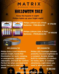 Preview of Matrix Warehouse flyer valid from 21/10/2025
