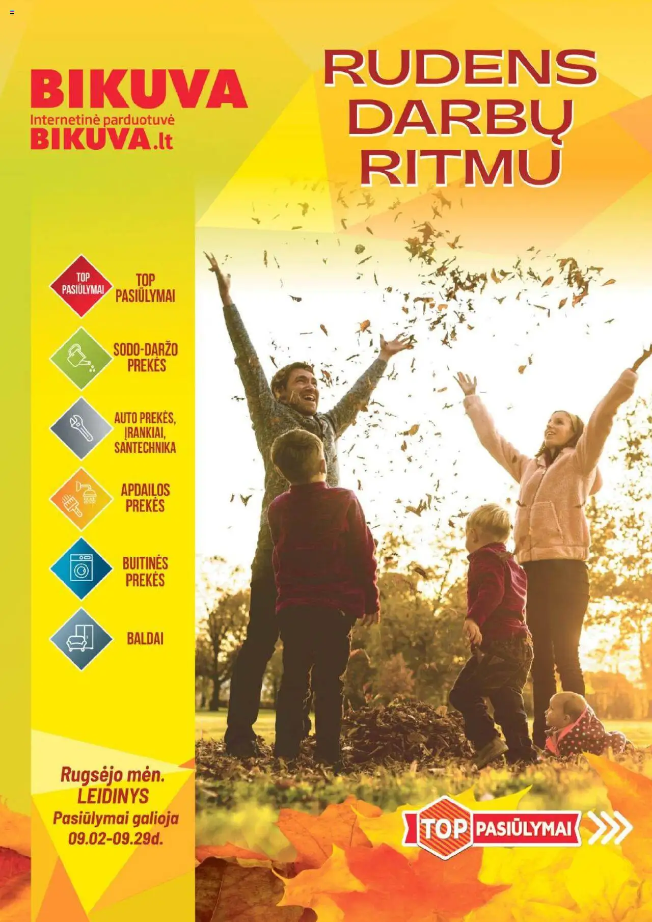 BIKUVA leidinys galioja nuo 2025.09.02 – puslapio numeris 1