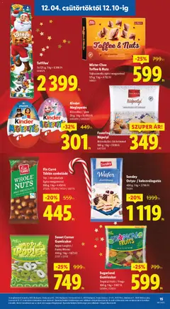 Lidl - Akciós újság Lidl megtekintése, amely érvényes 2025.12.04.-től | Oldal: 15